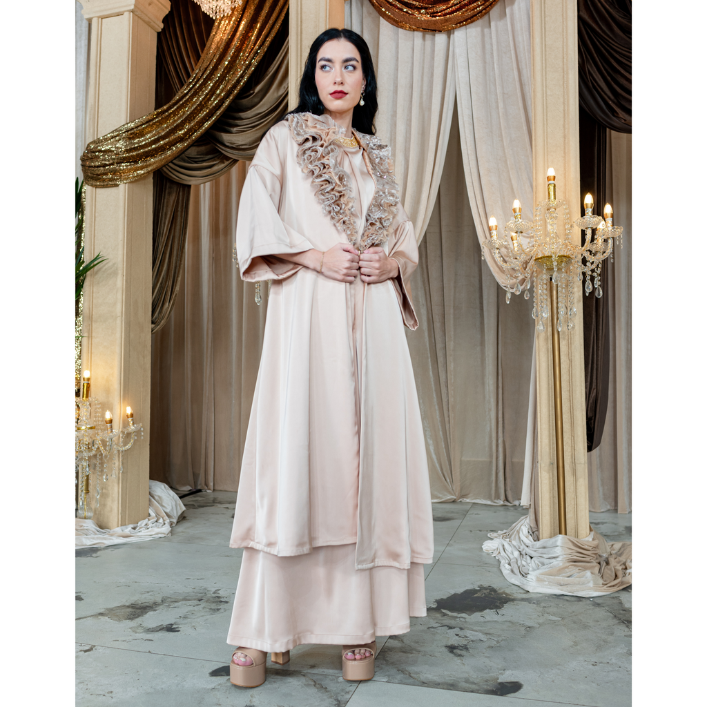 Mi Vida Signature Beige ameera long outer (7483142635543)