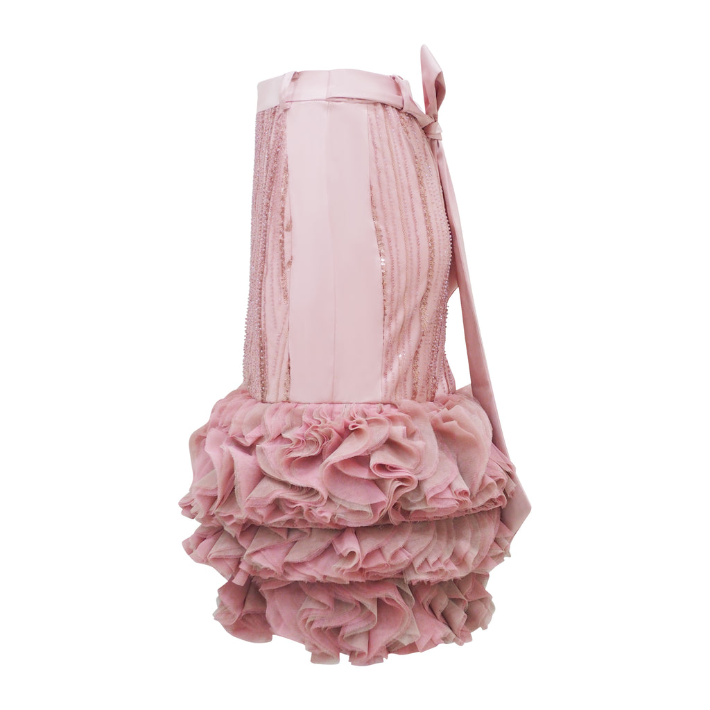 Central Celebration carrie lace dusty pink skirt (7019057872919)