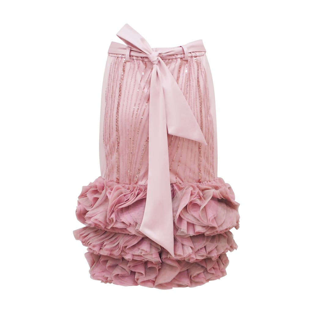 Central Celebration carrie lace dusty pink skirt (7019057872919)