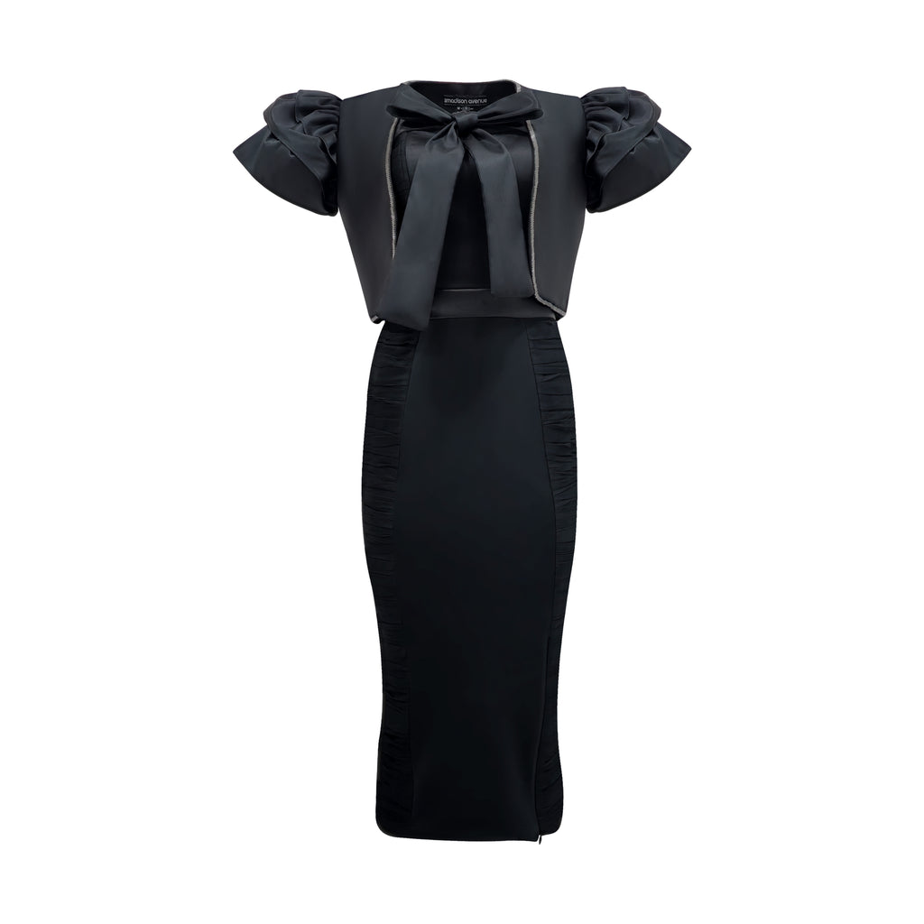 Signature black Stasi twin medium black dress (7430177554455)