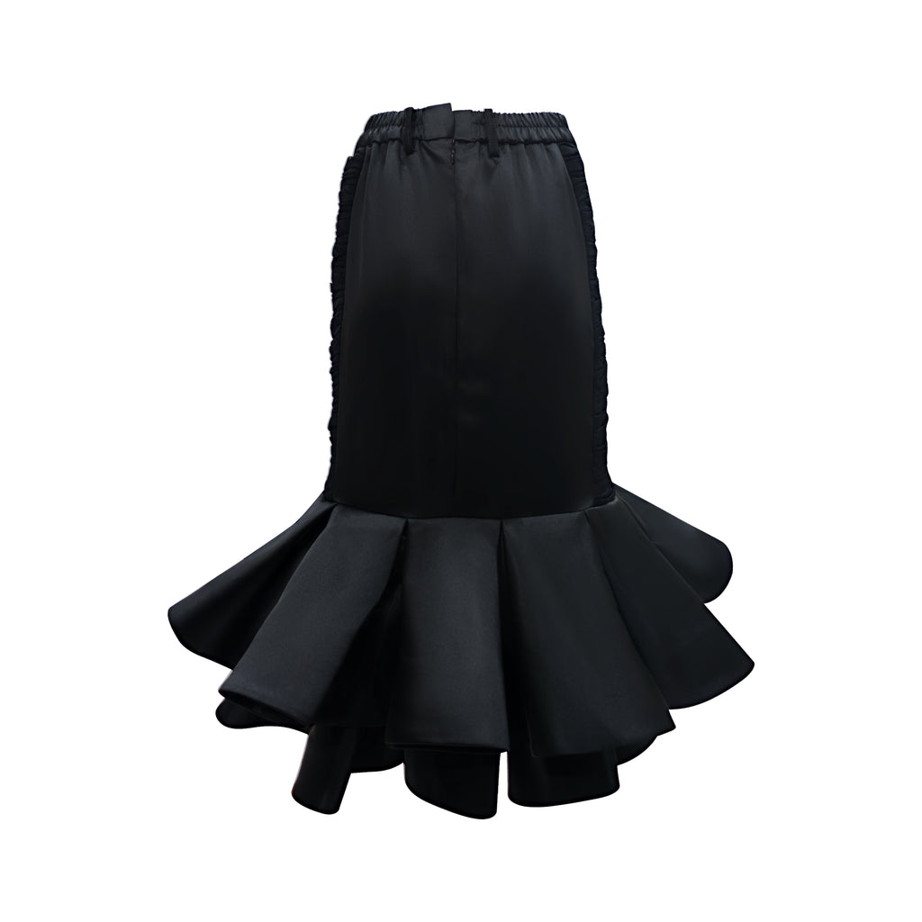 Signature Black new medium carrie skirt with tulle (7430179323927)