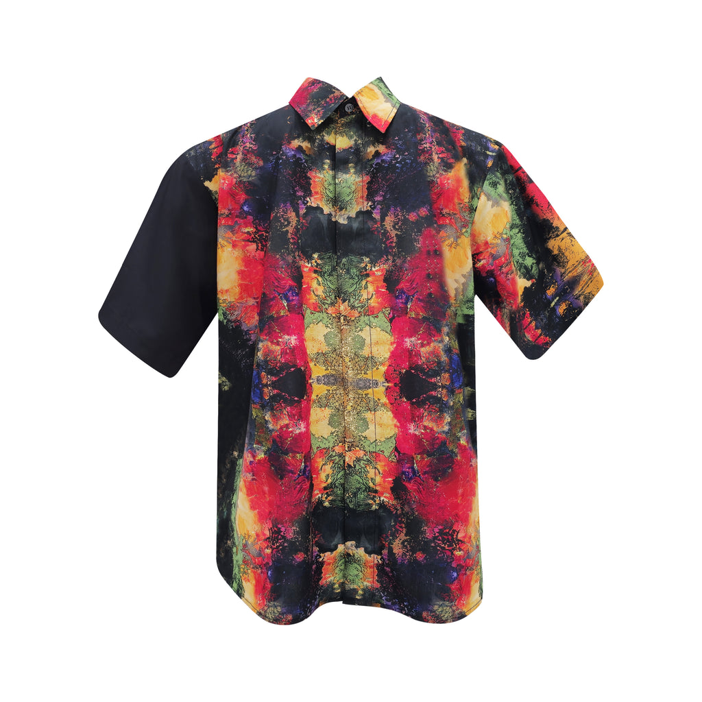 The Canvas Black man shirt in black (7436366086167)