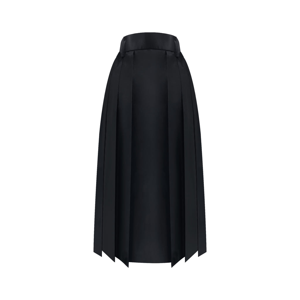 Signature black medium ball skirt (7439336701975)