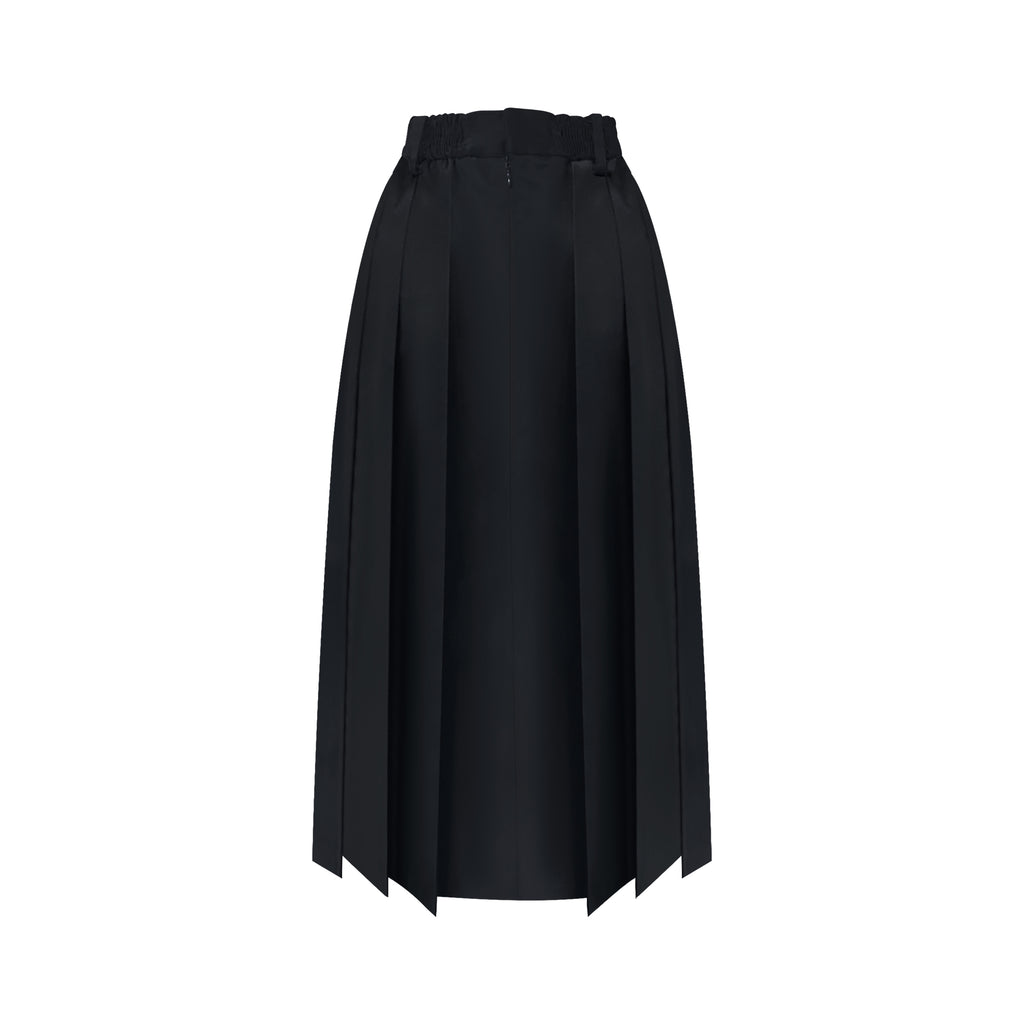 Signature black medium ball skirt (7439336701975)