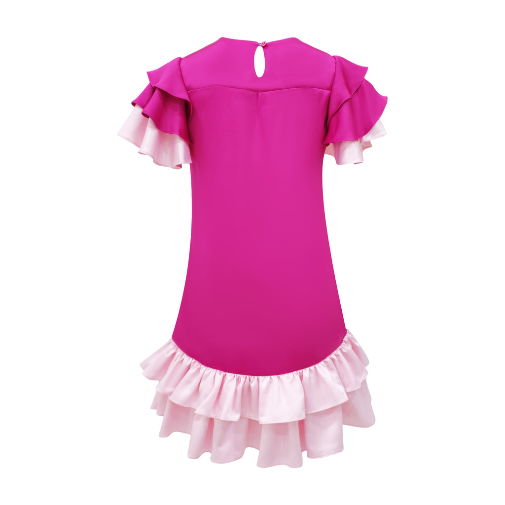 Pink Presley tango short dress (7471669510167)