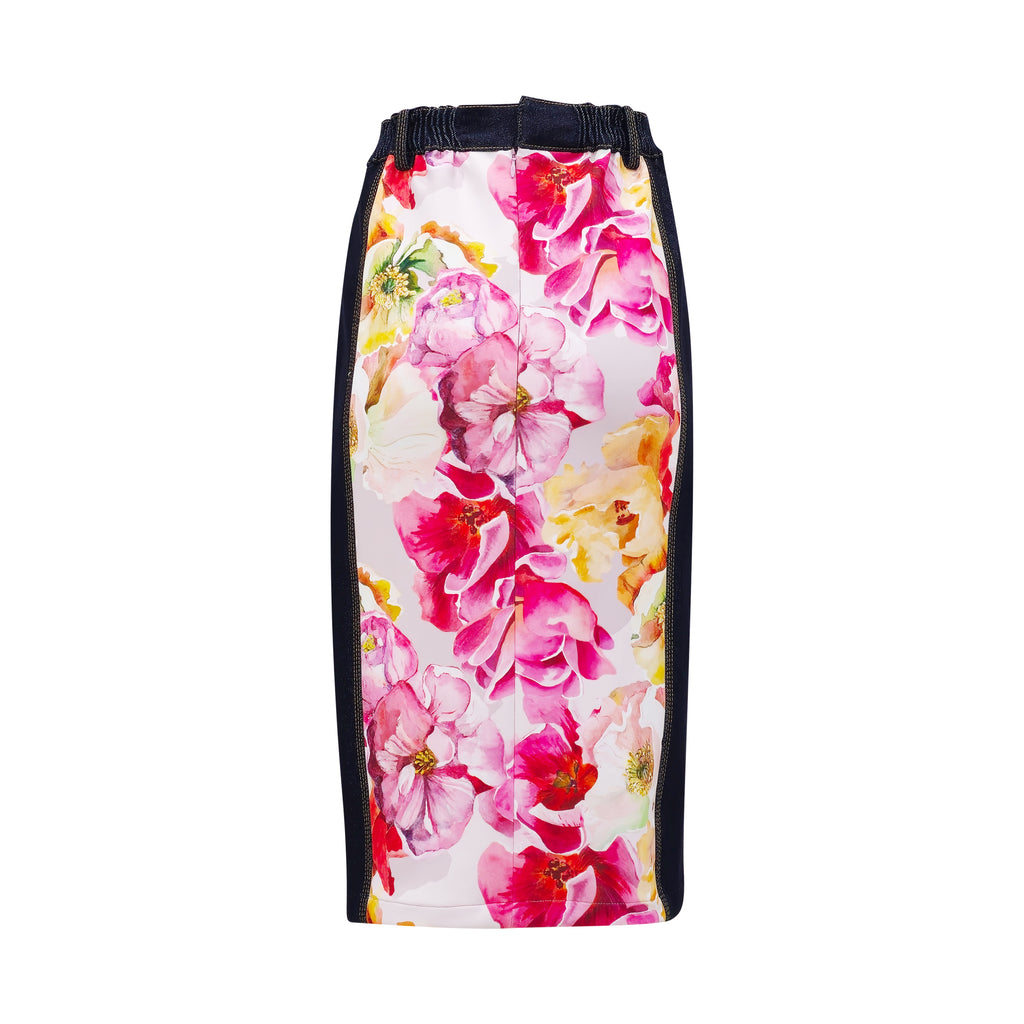 Pink Presley denim pencil skirt H/p (7471654338583)