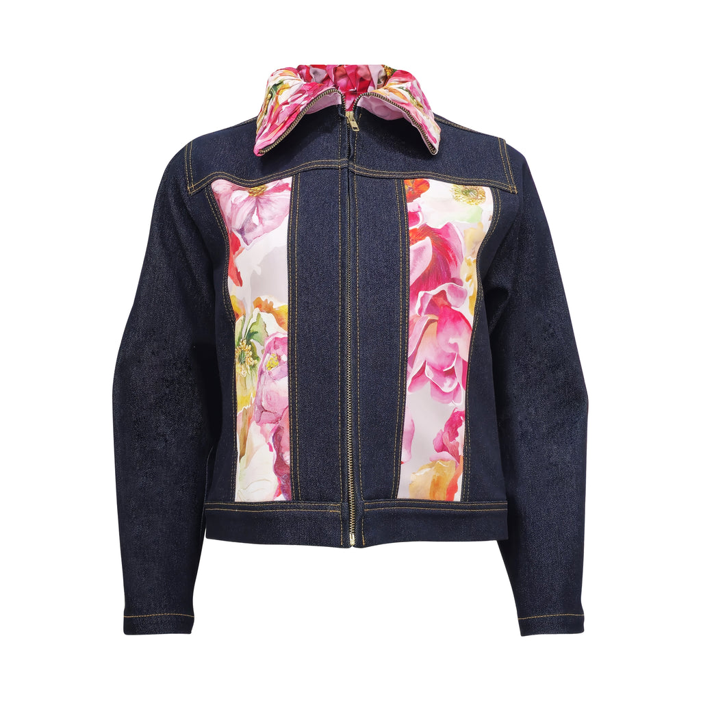 Pink Presley signature denim jacket (7471648276503)