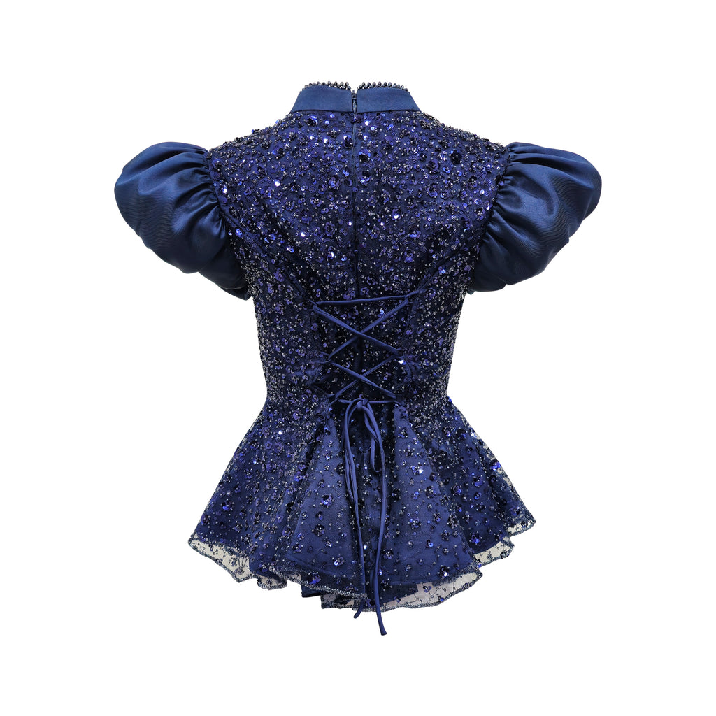 Timeless Pieces new eastside navy top (7555649470487)