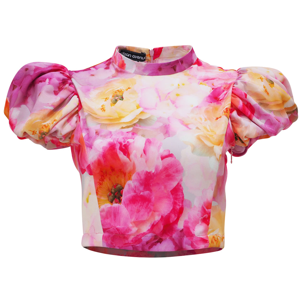 Becoming Morning Rose Eastside Pink Cropped Top (6908179054615)