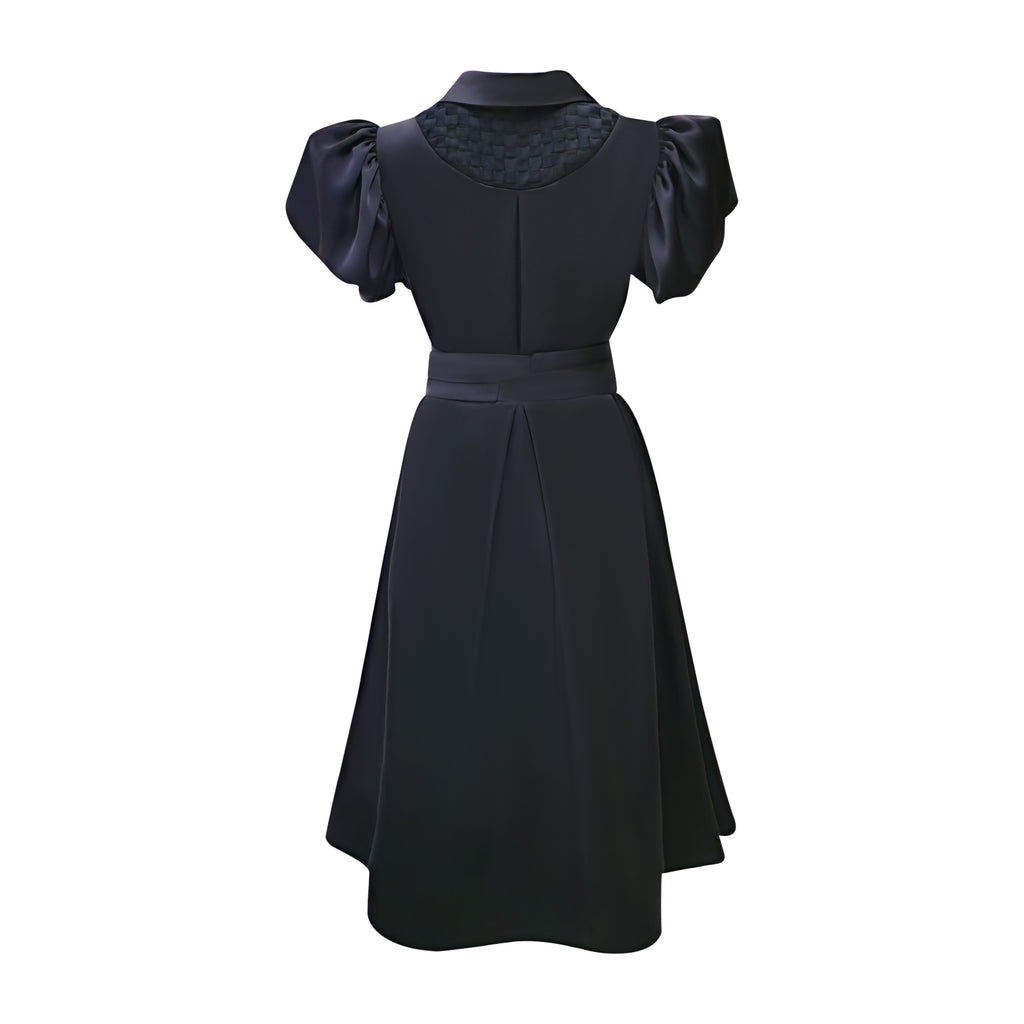 Central Park Black taylor medium black dress (7176004599831)