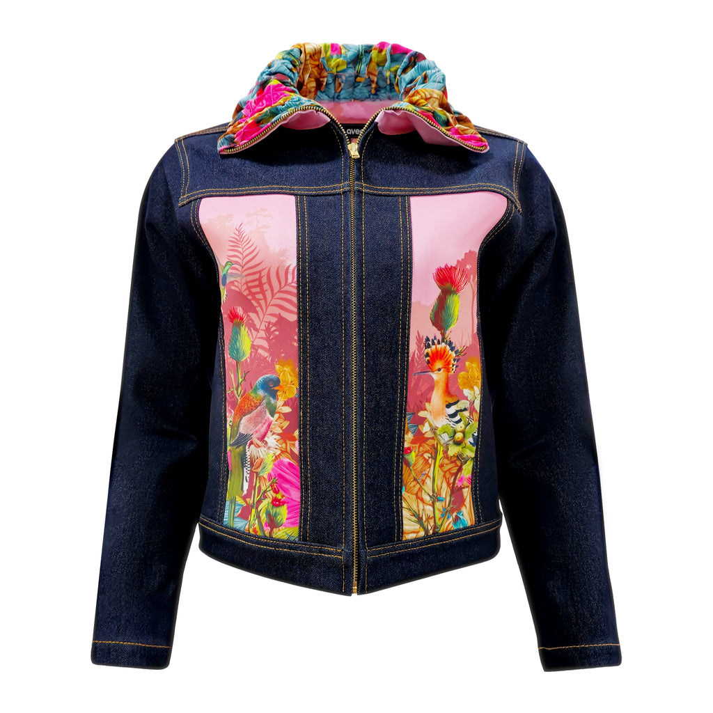 Central Park Pink signature denim jacket (7220150501399)