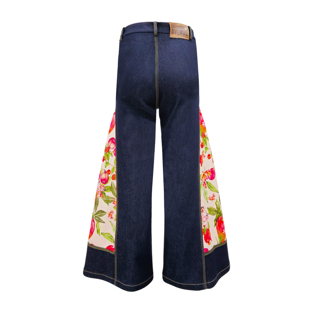 Paradise signature denim cullote pant (7260264136727)