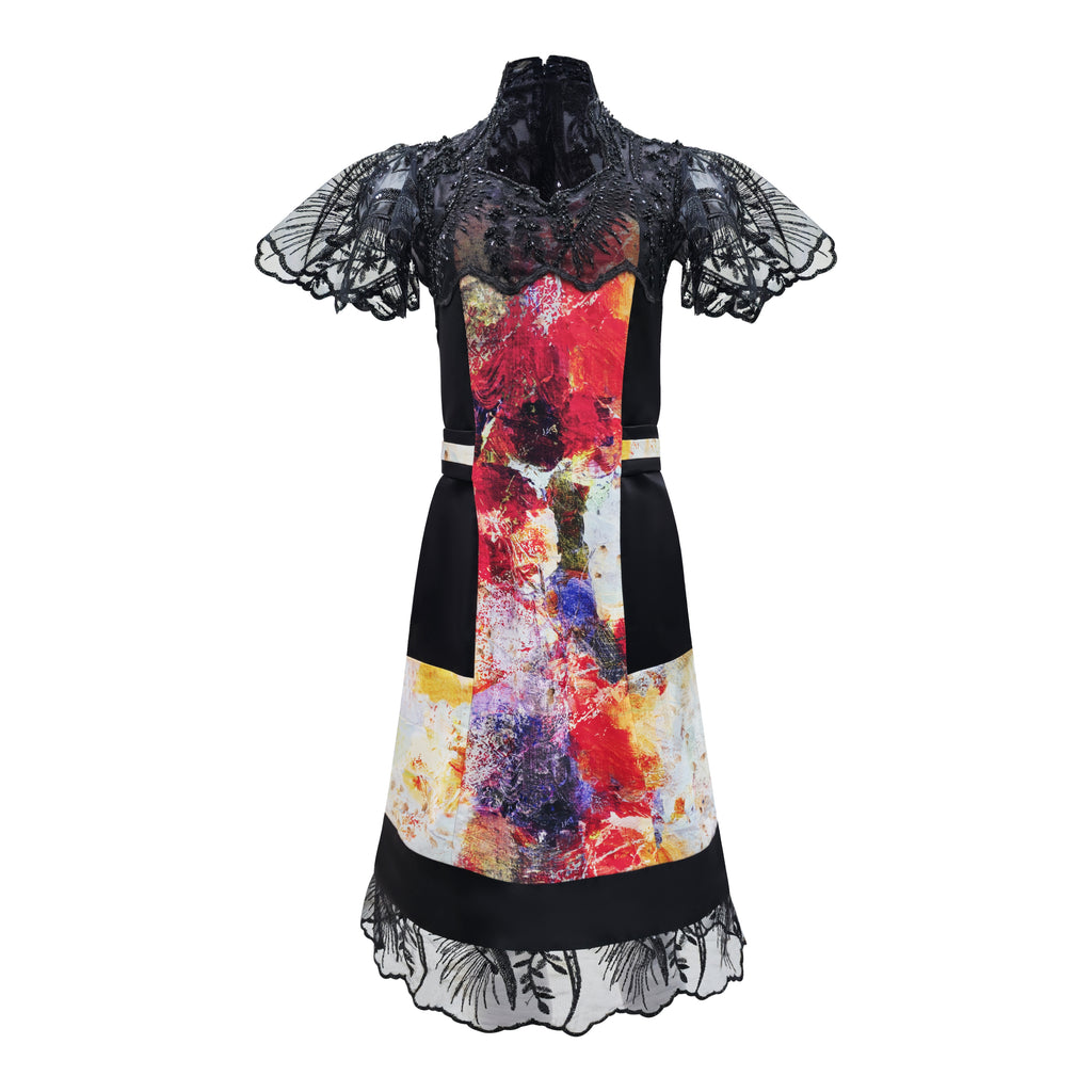 The Canvas jennifer black dress (7316824358935)