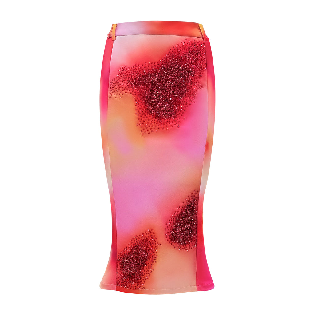 Blurred Lines fancy pencil skirt with sequince (7360759267351)