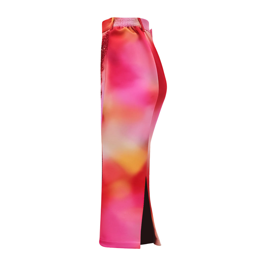 Blurred Lines fancy pencil skirt with sequince (7360759267351)