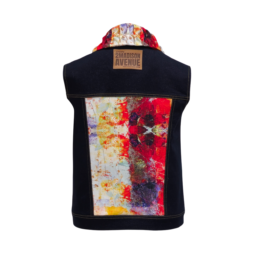 The Canvas Denim fancy vest (7392366100503)