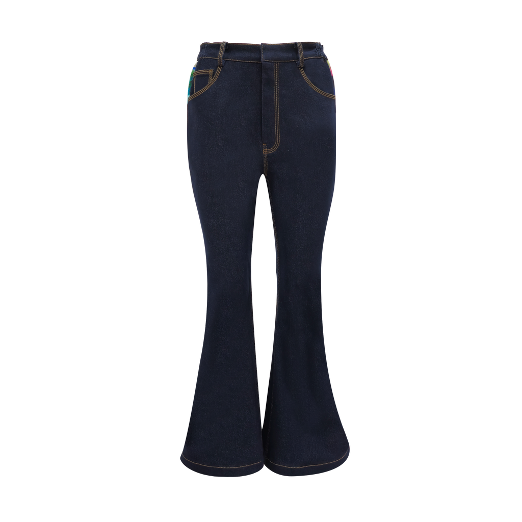 Dulce Vida Signature Retro Denim Pant (7436392366103)