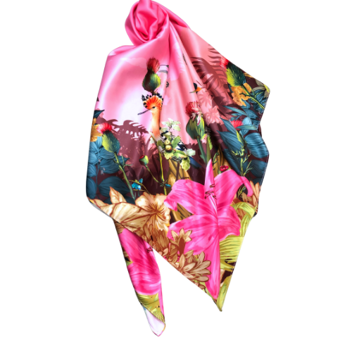 Central Park Pink Hijab Scarf (7160344739863)