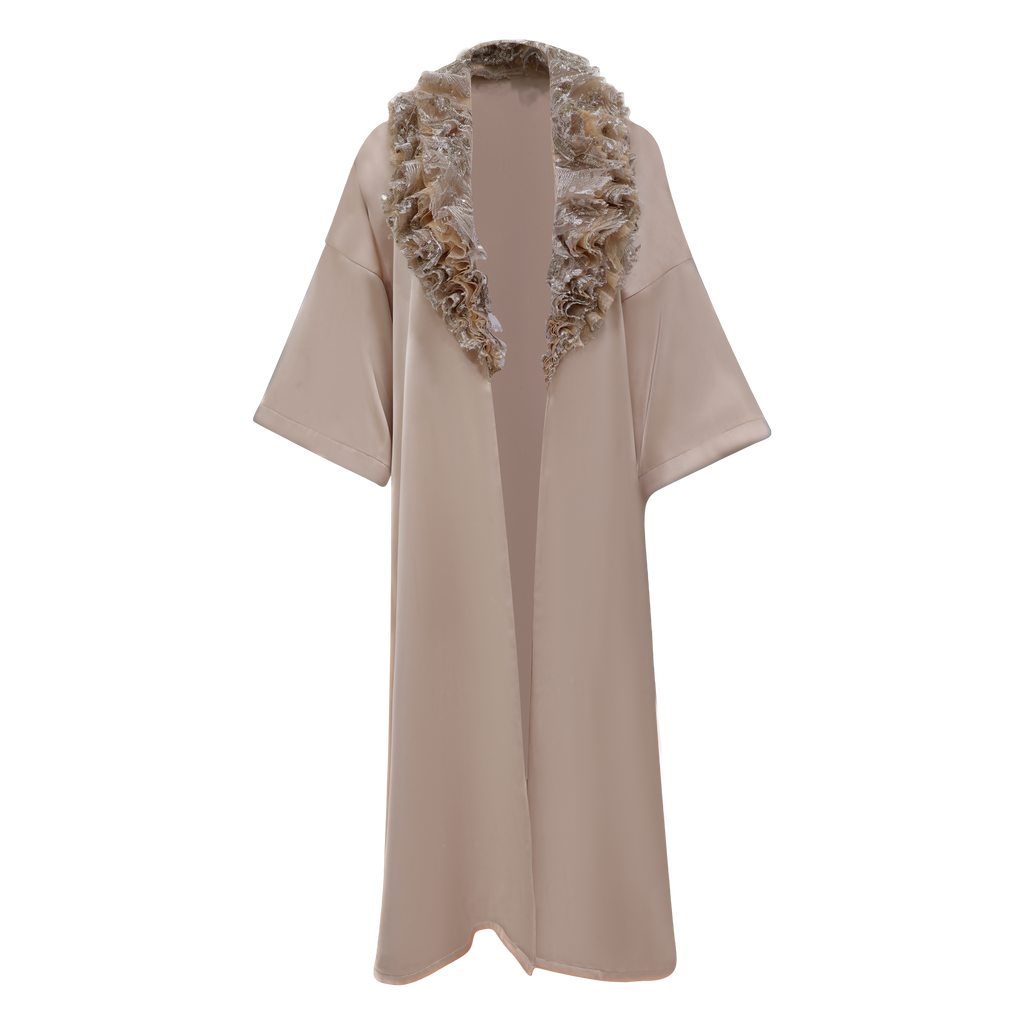 Mi Vida Signature Beige ameera long outer (7483142635543)