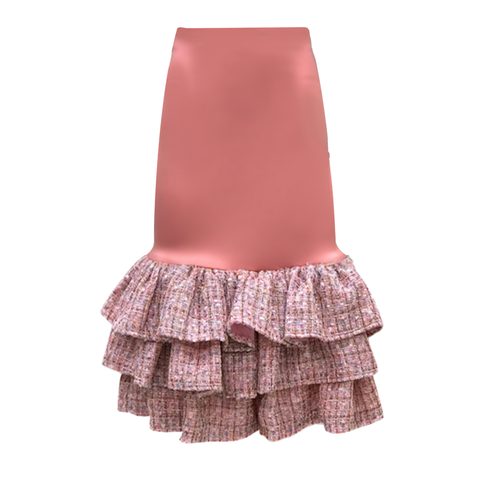 English Carrie Rose Gold Skirt (6820621221911)