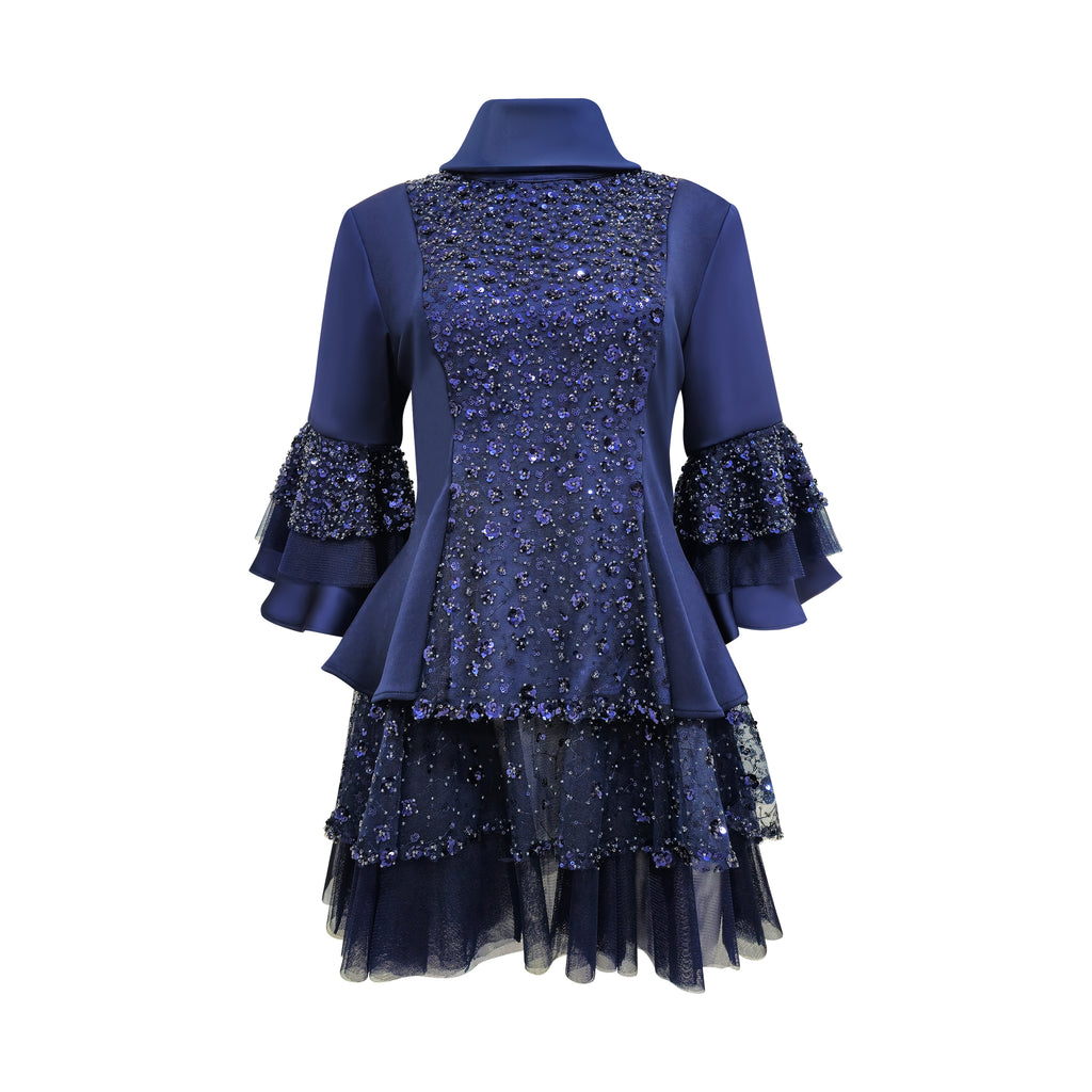 Timeless Pieces shakira in navy lace top #2 (7555679125527)