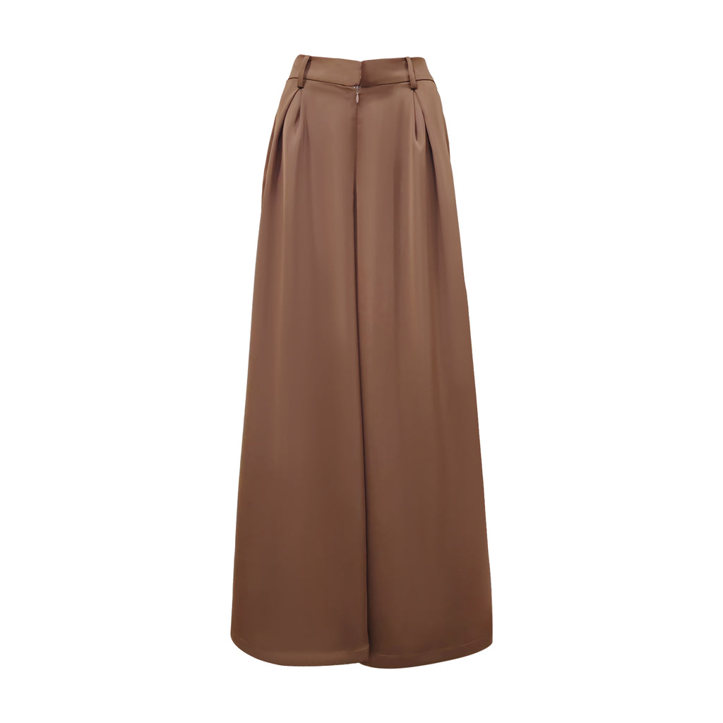Timeless Pieces brown cullote pant (7534180761623)