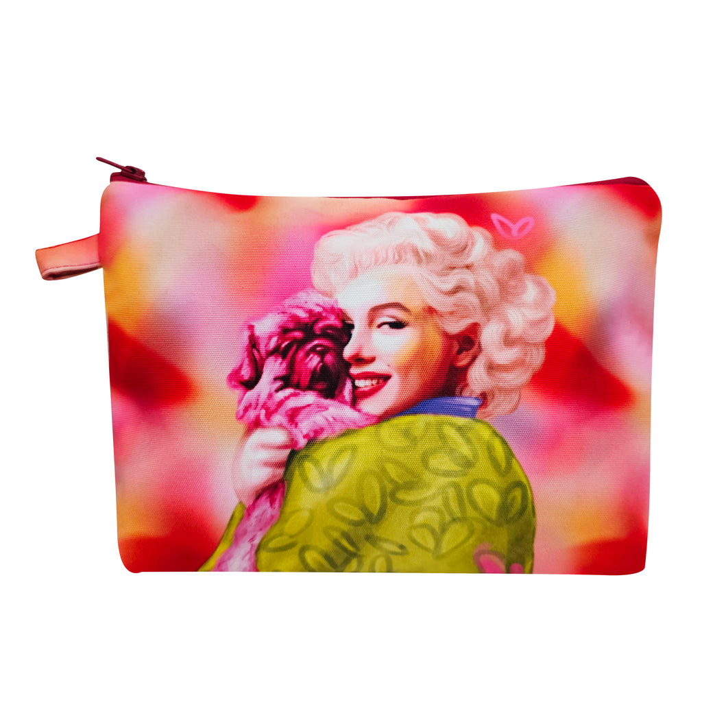 Blurred Line Marilyn pink pouch (7354153598999)