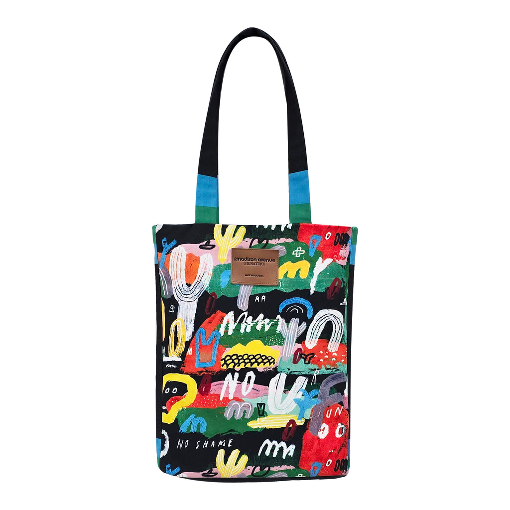 Artist Garden X Soni Irawan medium F/P tote bag (7354152976407)