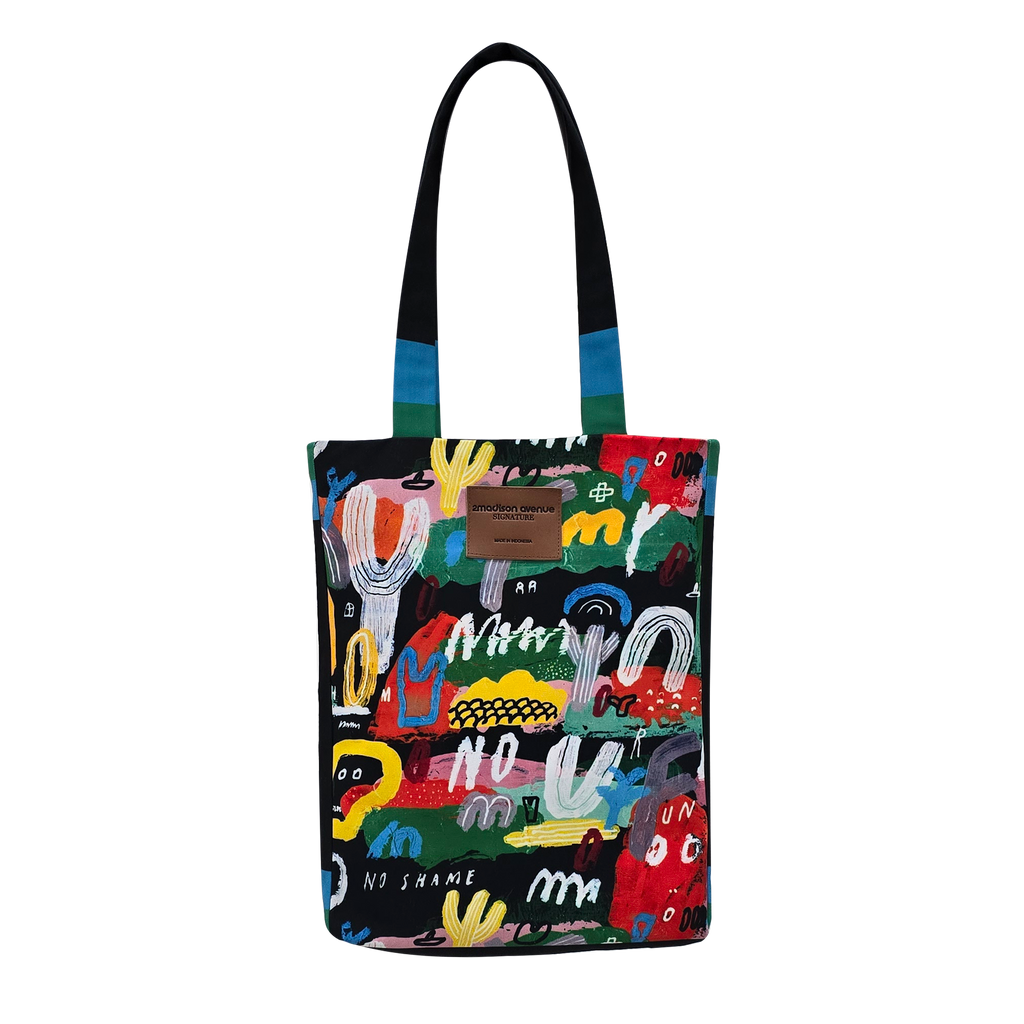 Artist Garden X Soni Irawan medium F/P tote bag (7354152976407)