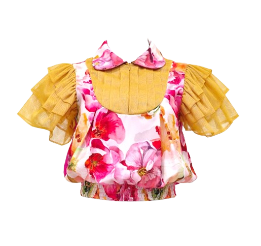 Pink Presley hasna gold top (7471668527127)