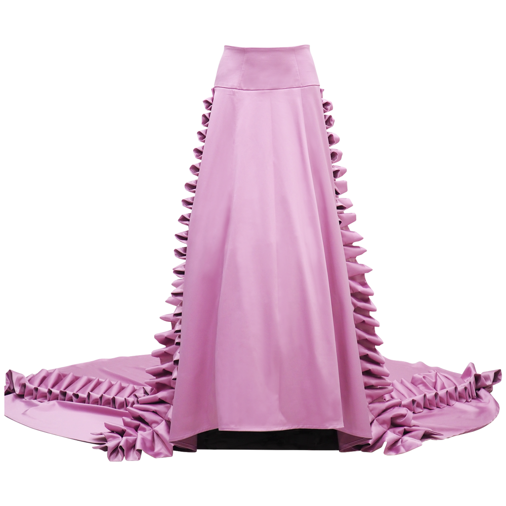 Evening Lilac Pink Skirt (6878921949207)