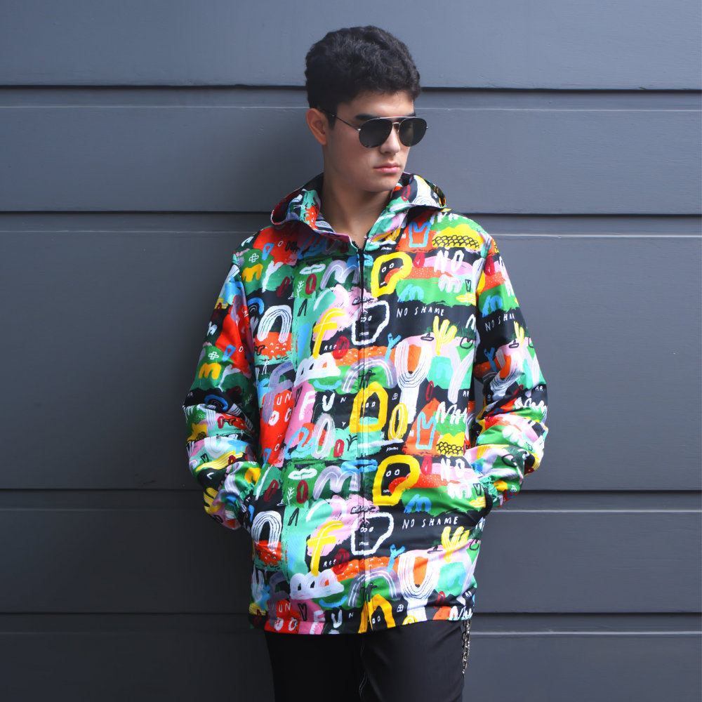 Artist Garden x Soni Irawan Man Parachute Wind Jacket (6776427708439)